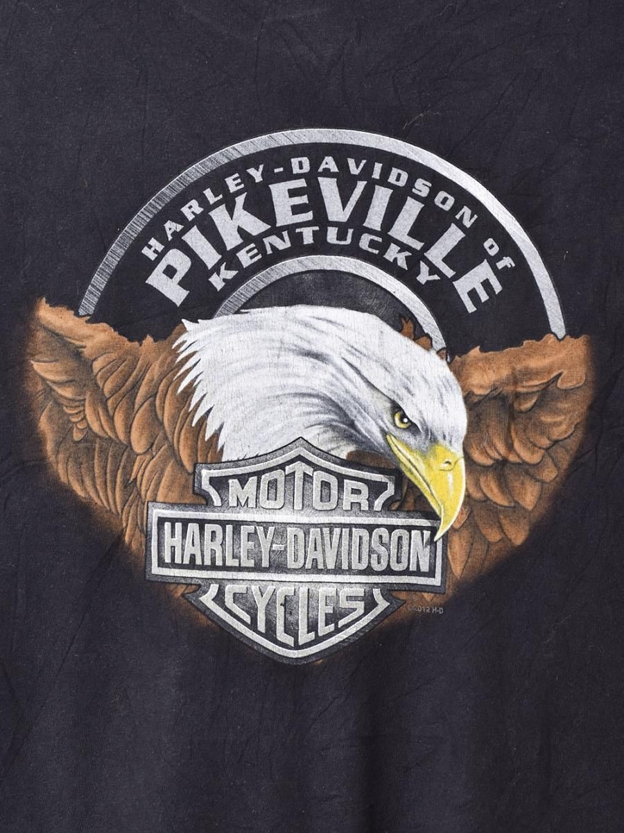 Harley Davidson ロゴプリントtシャツ 古着のネット通販サイト 古着屋グレープフルーツムーン Grapefruitmoon Onlineshop ヴィンテージアイテム レトロファッション