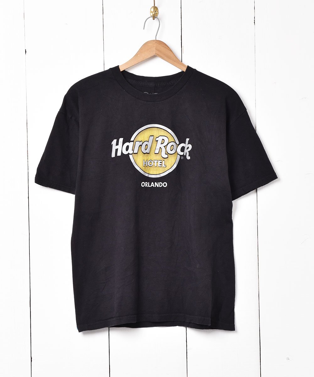 Hard Rock HOTEL」 ロゴプリントTシャツ - 古着のネット通販サイト