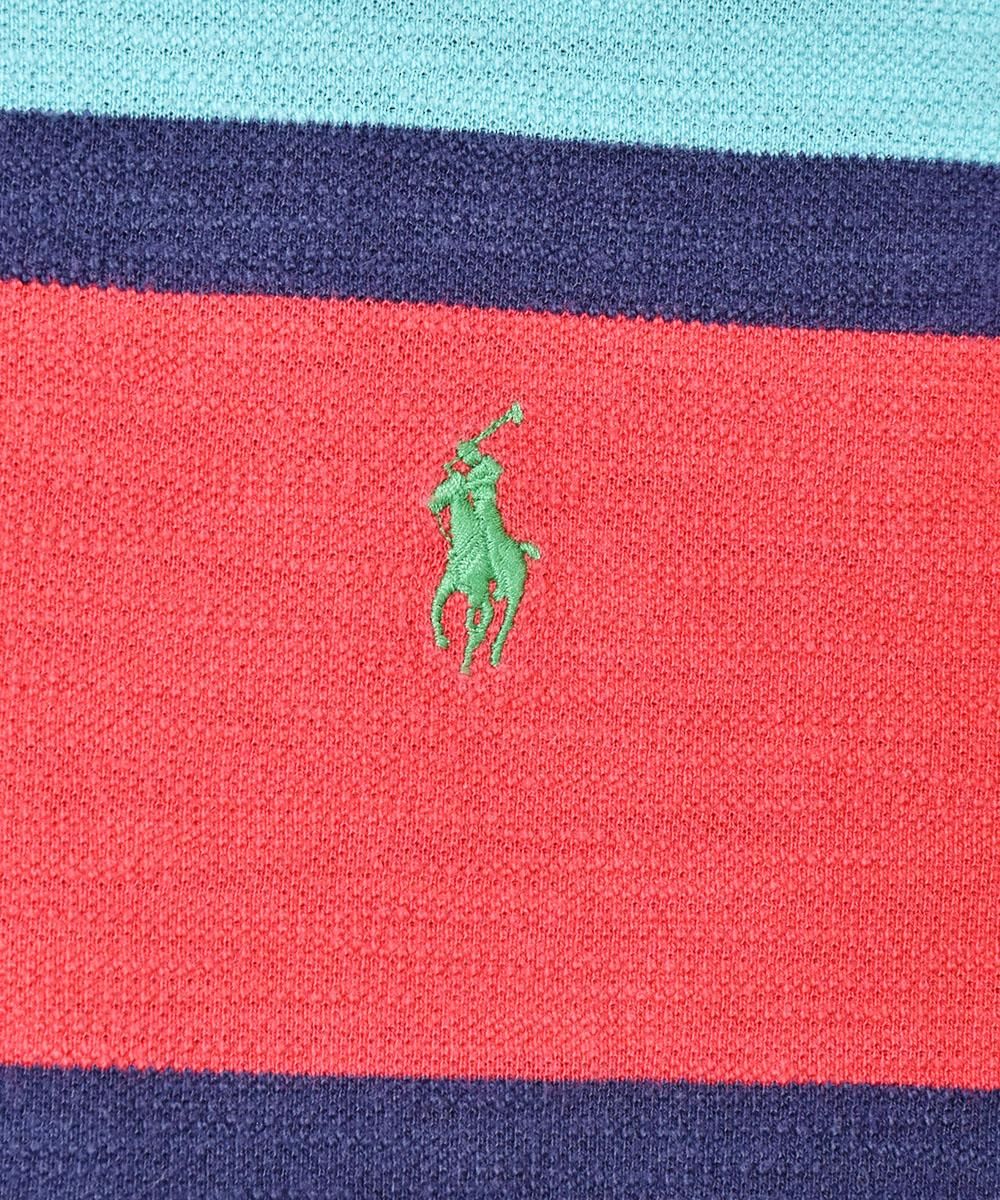Polo Ralph Lauren」マルチカラー ボーダーポロシャツ - 古着屋 Polo Ralph Lauren」マルチカラー ボーダーポロシャツ - 古着屋