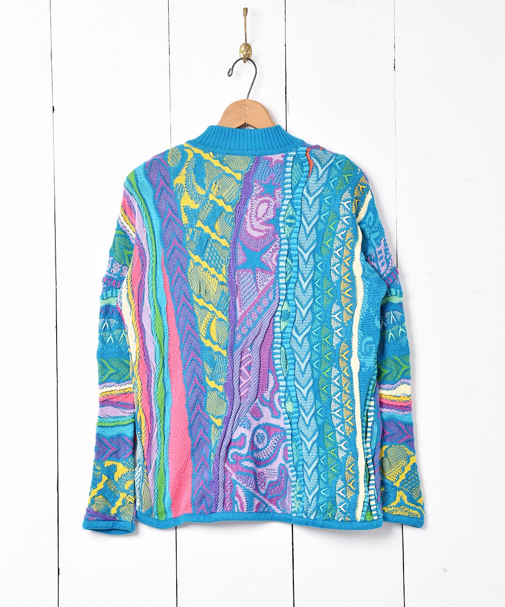 90's オーストラリア製 「COOGI」ハーフジップセーター - 古着のネット 