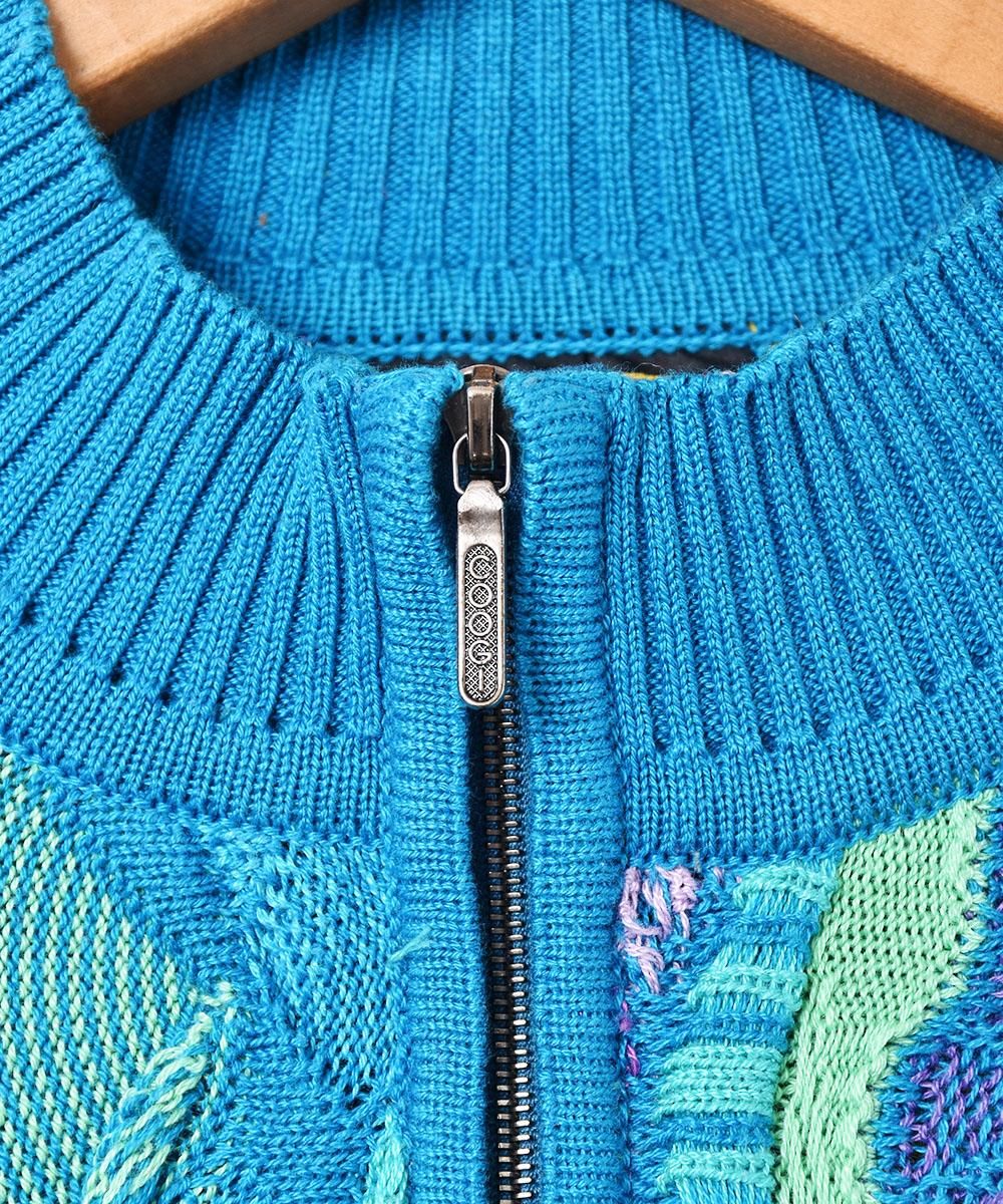 90's オーストラリア製 「COOGI」ハーフジップセーター - 古着屋 90's オーストラリア製 「COOGI」ハーフジップセーター - 古着屋