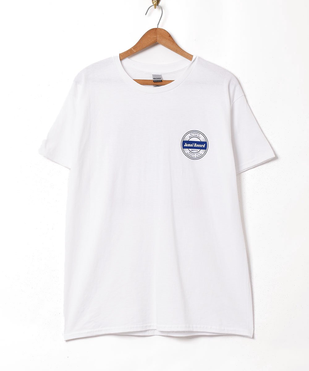 3色展開】レコードプリントTシャツ ホワイト - 古着のネット通販サイト