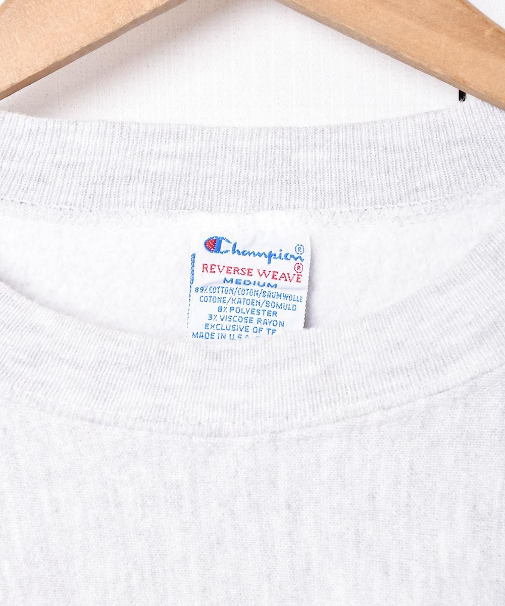 アメリカ製 「Champion」 刺繍タグ リバースウィーブスウェット