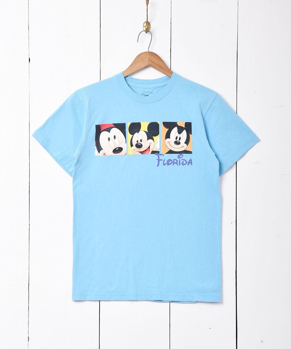 Disney ミッキー プリントtシャツ 古着のネット通販サイト 古着屋グレープフルーツムーン Grapefruitmoon Onlineshop ヴィンテージアイテム レトロファッション