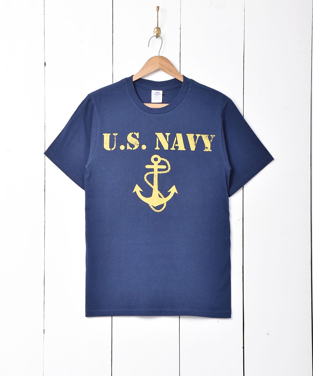 アメリカ製 U.S NAVY プリントTシャツ - 古着のネット通販サイト 古着