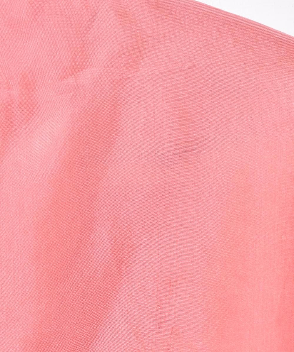 半袖オープンカラーシルクシャツ ピンク - 古着屋