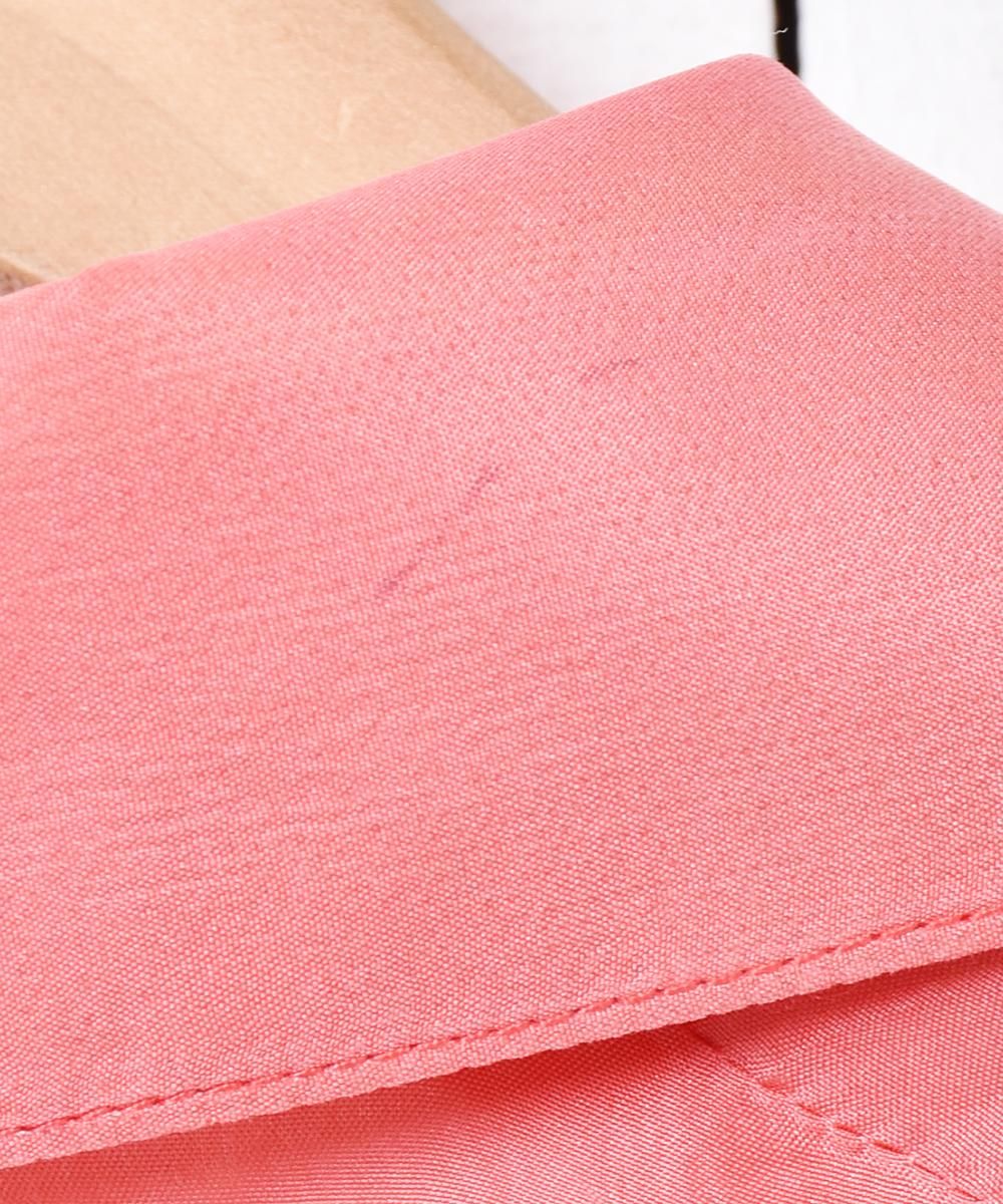 シャツ silk シルク vintage ヴィンテージ 古着 開襟 半袖 ピンク 半袖オープンカラーシルクシャツ ピンク - 古着屋
