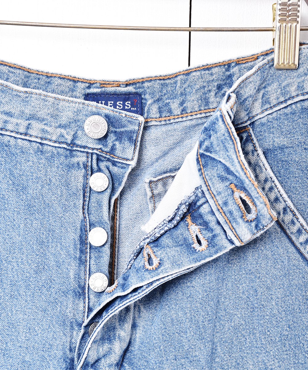 guess？jeansデニムハーフパンツW31 USED guess？jeansデニムハーフパンツW31 USED MADE IN USA