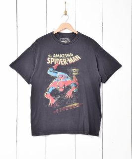古着スパイダーマン プリントTシャツ 古着のネット通販 古着屋グレープフルーツムーン