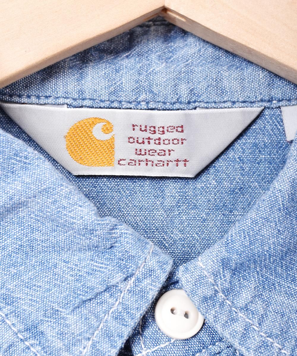 Carhartt 長袖シャンブレーシャツ - 古着のネット通販サイト 古着屋 ...