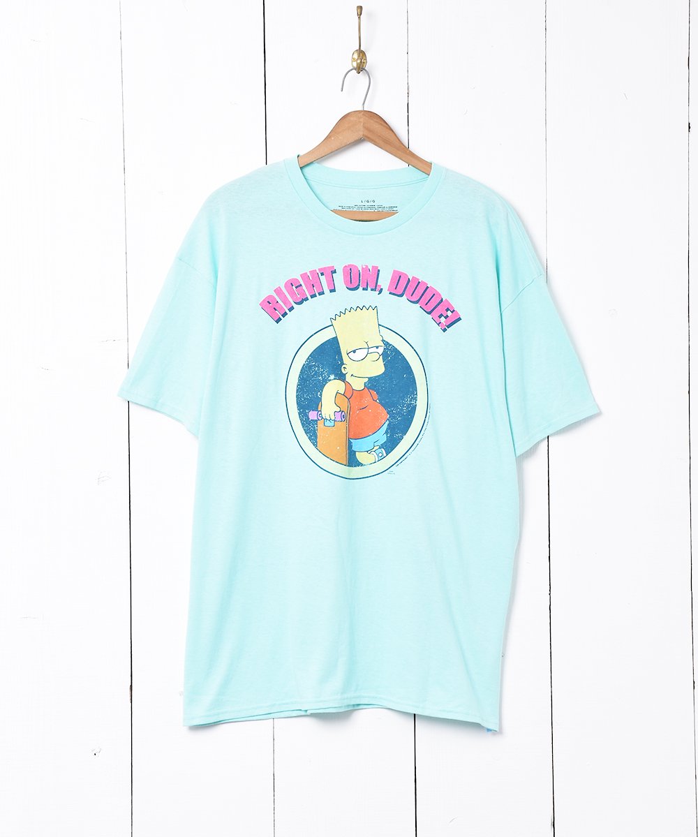 THE SIMPSONS メッセージ プリントTシャツ - 古着のネット通販サイト ...