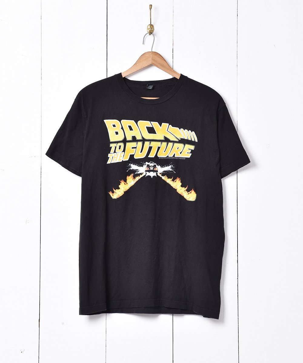 Back to the future」プリントTシャツ - 古着のネット通販サイト 古着 ...