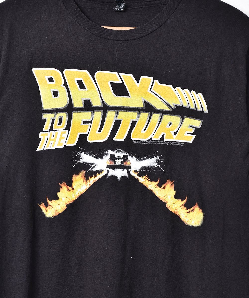 Back to the future」プリントTシャツ - 古着のネット通販サイト 古着