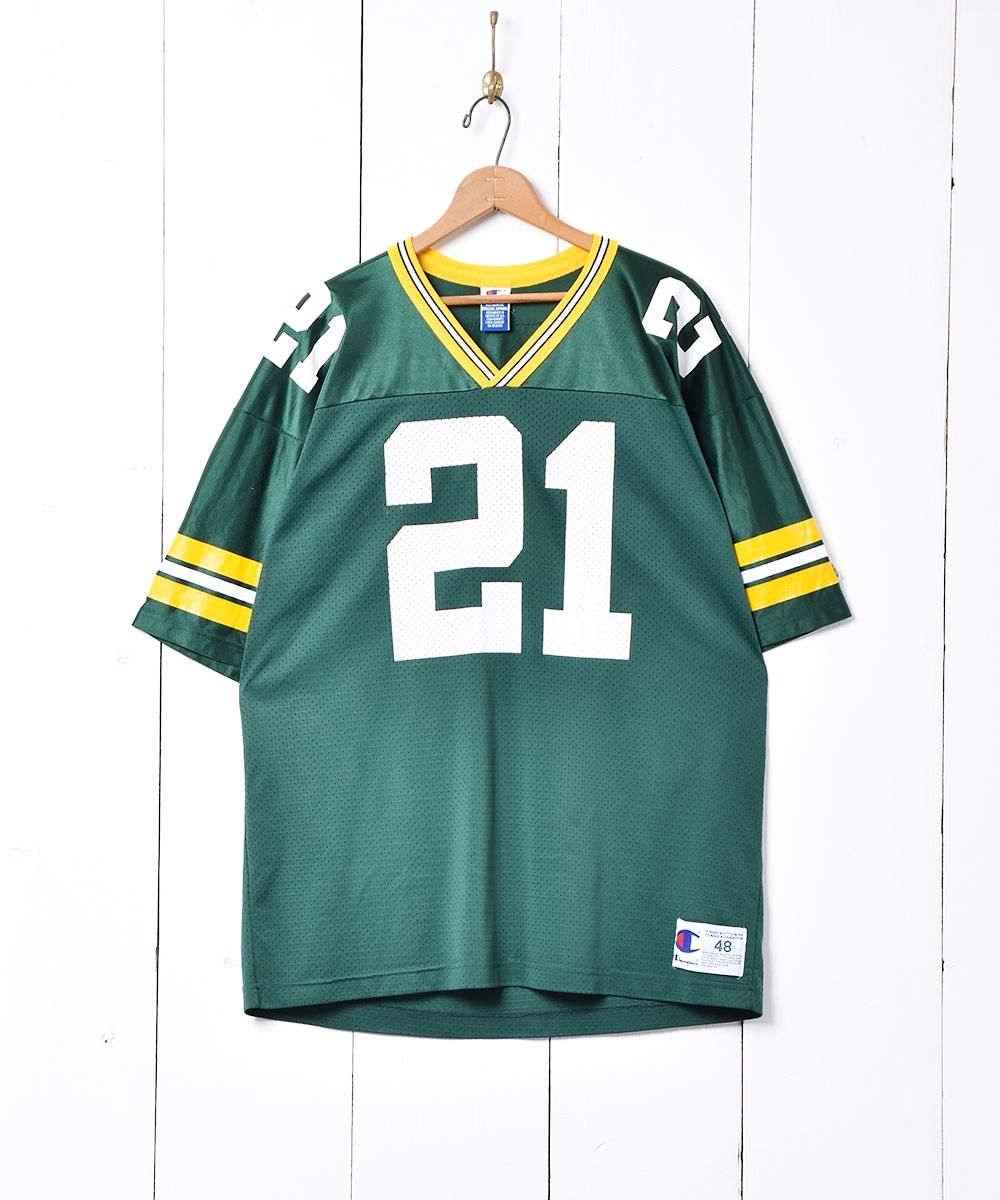 Champion アメフトメッシュ Tシャツ - 古着屋グレープフルーツ Champion アメフトメッシュ Tシャツ - 古着屋グレープフルーツ