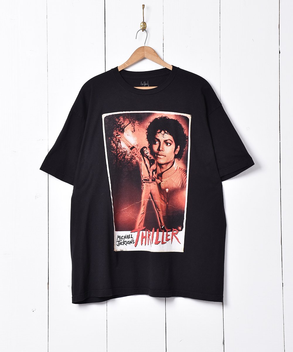 Michael Jackson「THRILLER」プリントTシャツ - 古着のネット通販 
