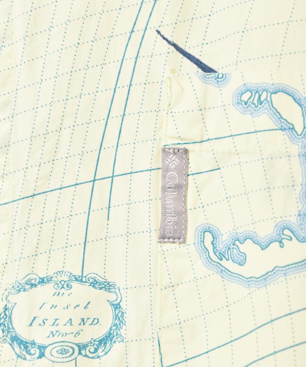Columbia PFG 総柄フィッシングシャツ - 古着屋グレープフルーツ