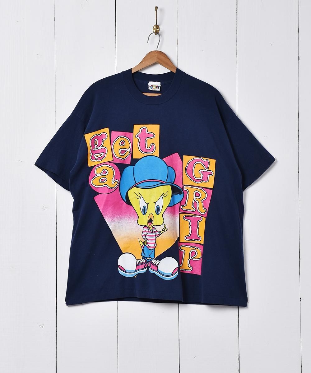 US古着》ルーニー トゥイーティー キャラクター Tシャツ メンズ2XL - T