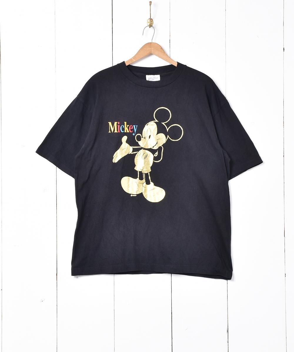 Disney ミッキー キャラクタープリントtシャツ 古着のネット通販サイト 古着屋グレープフルーツムーン Grapefruitmoon Onlineshop ヴィンテージアイテム レトロファッション