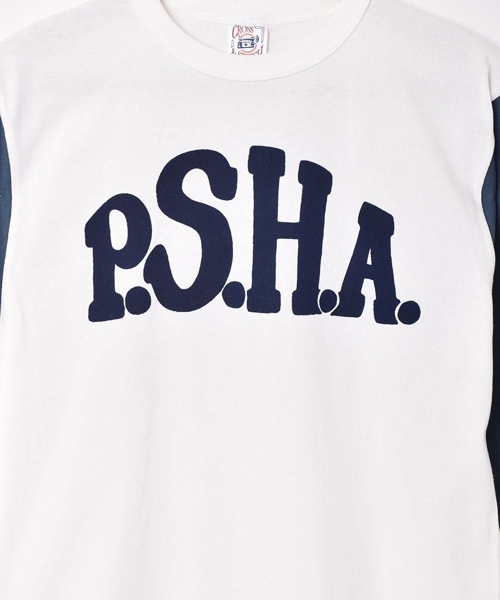 ラグランスリーブ 七分丈 プリントTシャツ 【P.S.H.A】 - 古着屋