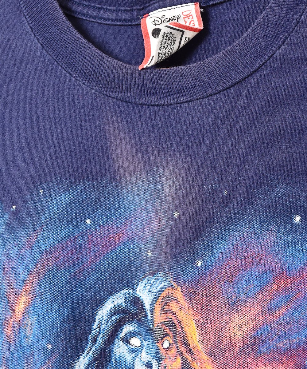 素敵な 超希少 茶 ヴィンテージ Tシャツ アメリカ製 ライオンキング 90s 美品 Tシャツ/カットソー(半袖/袖なし)