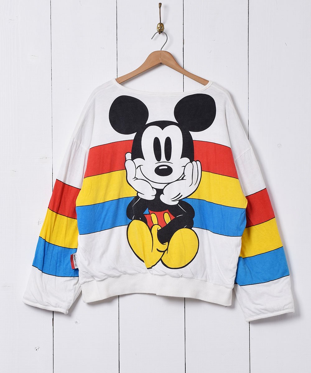 Mickey\u0026Co  スウェット　リバーシブル　ミッキー　ディズニー