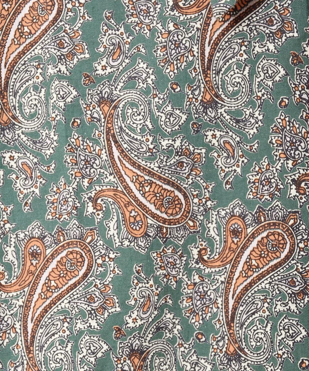 glamb（グラム）の「Stand Collar Paisley SH / スタンドカラー