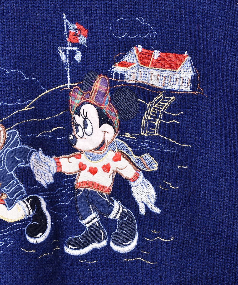 ディズニー 刺繍 セーター - 古着のネット通販サイト 古着屋 ...