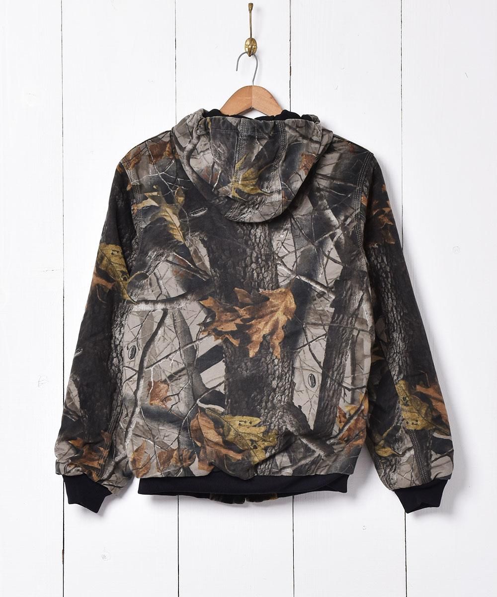 Carhartt 総柄ダックジャケット - 古着屋グレープフルーツ