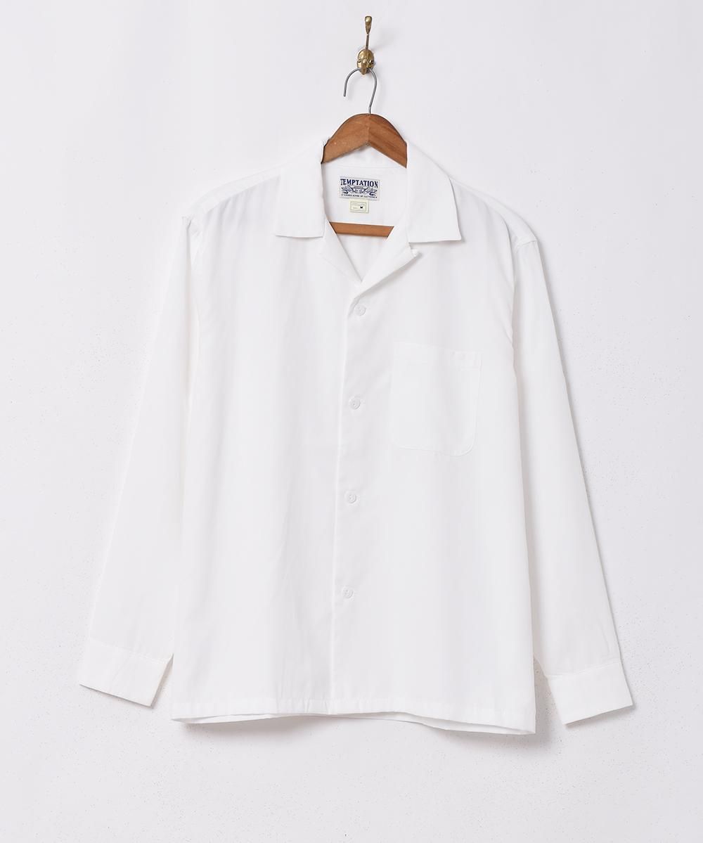 BEACHCOMBER 40s オープンカラーシャツ 4色展開】「TEMPTATION」ピーチスキン オープンカラー長袖シャツ