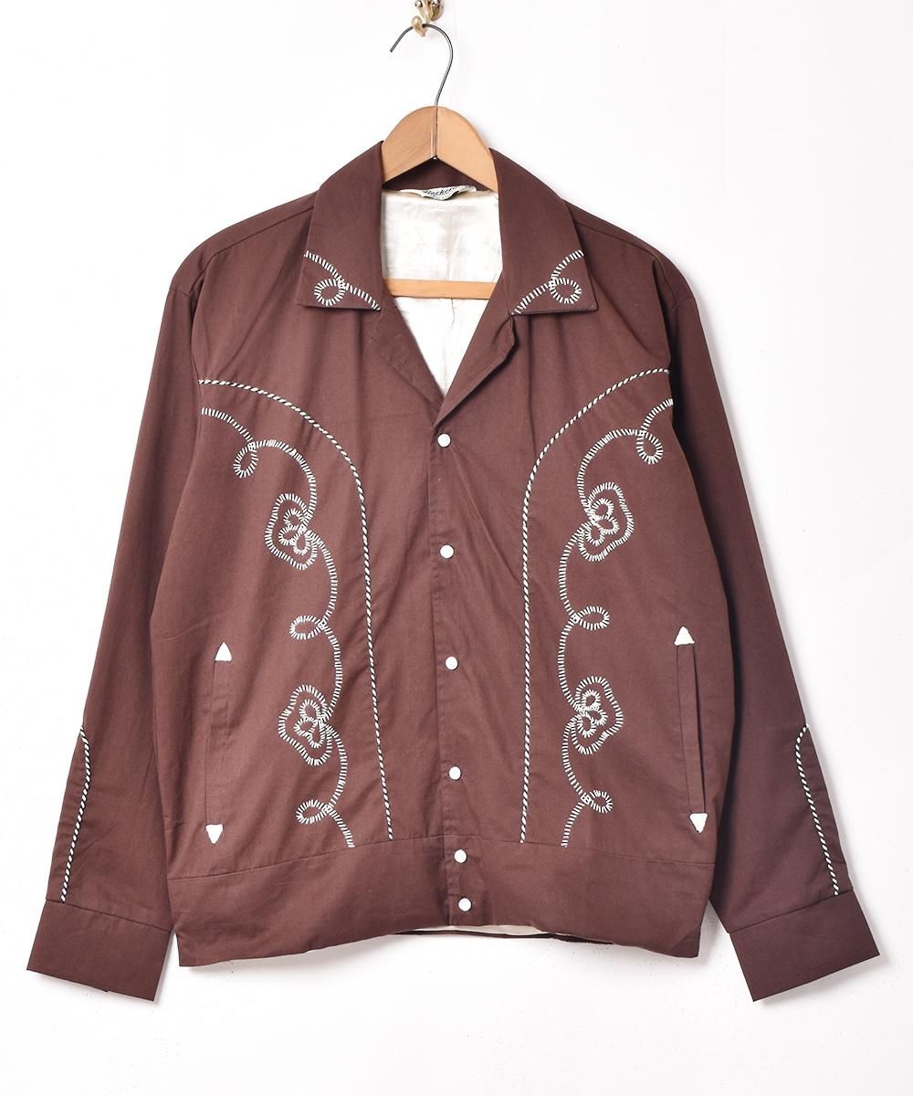 4色展開】「Backers」ウエスタンジャケット ブルー - 古着屋