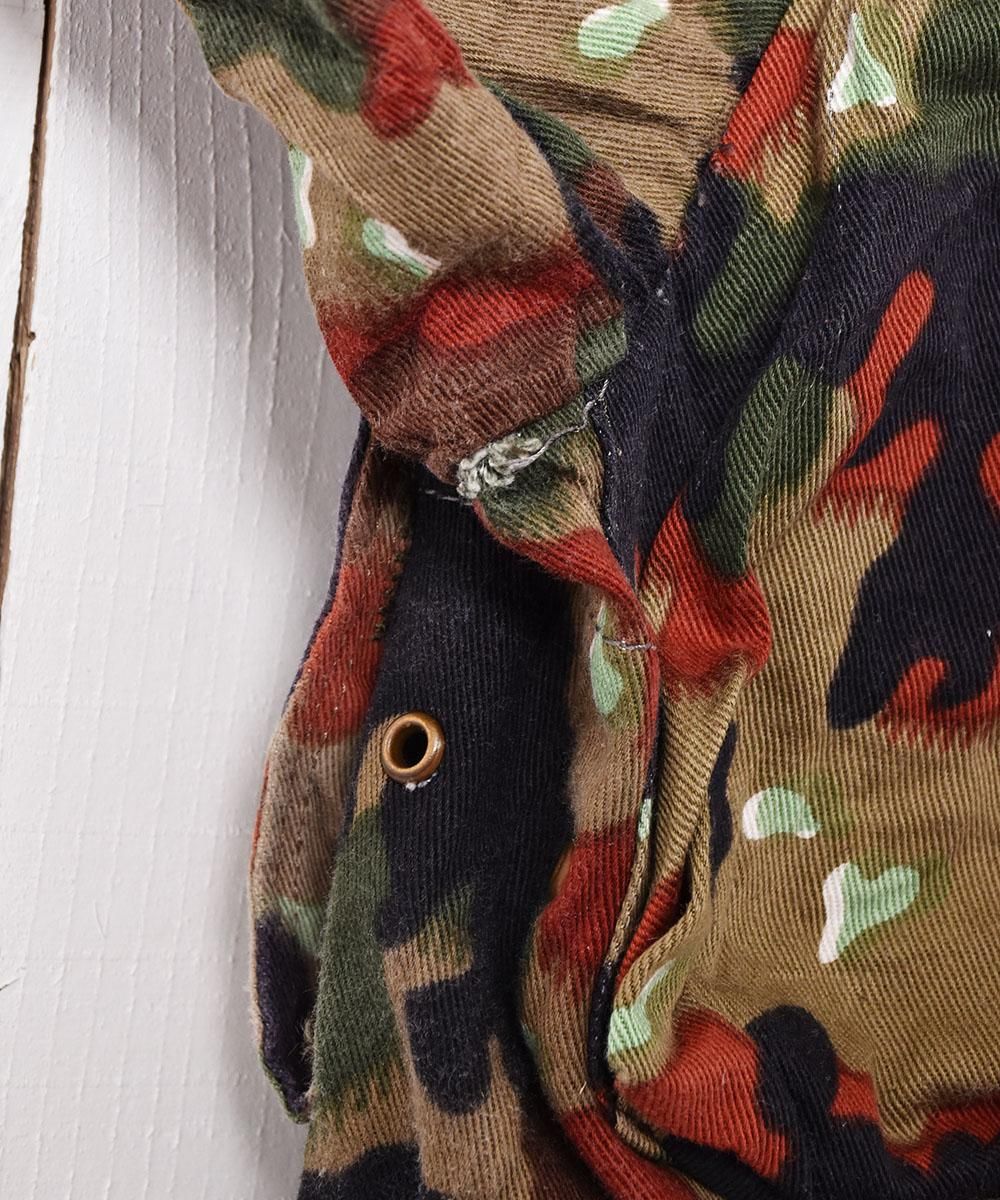 スイス軍 M60 アルペンカモ美品 スイス軍 1972 M60 アルペンカモ マウンテンジャケット – 古着屋