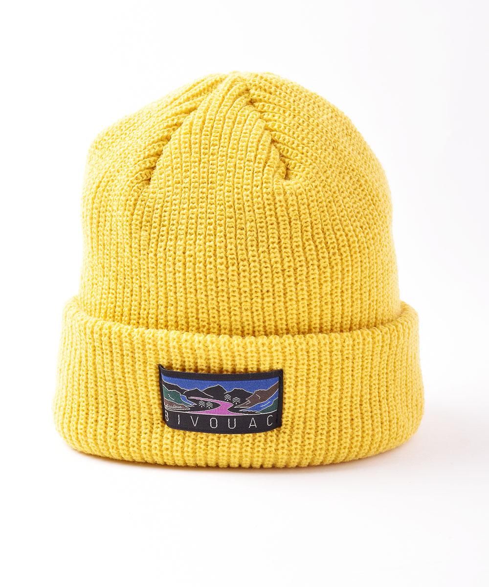 5色展開】「BIVOUAC」ニットキャップ イエロー - 古着屋