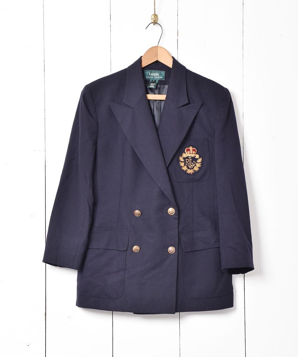 アメリカ製 Ralph Lauren ウールダブルジャケット - 古着屋 アメリカ製 Ralph Lauren ウールダブルジャケット - 古着屋