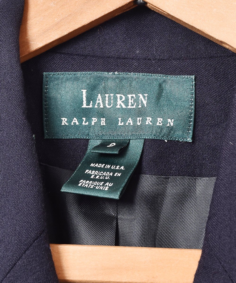 アメリカ製 Ralph Lauren ウールダブルジャケット - 古着のネット通販