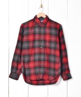 古着60〜70’s アメリカ製 PENDLETON チェックウールシャツ 古着のネット通販 古着屋グレープフルーツムーン