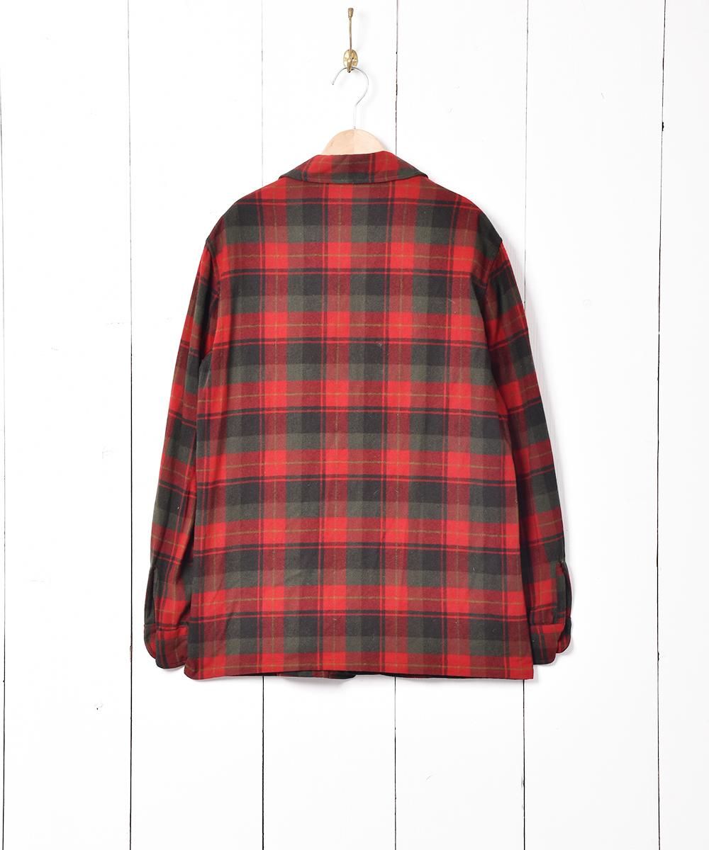 60's アメリカ製 PENDLETONチェック ウールジャケット - 古着屋 60's アメリカ製 PENDLETONチェック ウールジャケット - 古着屋