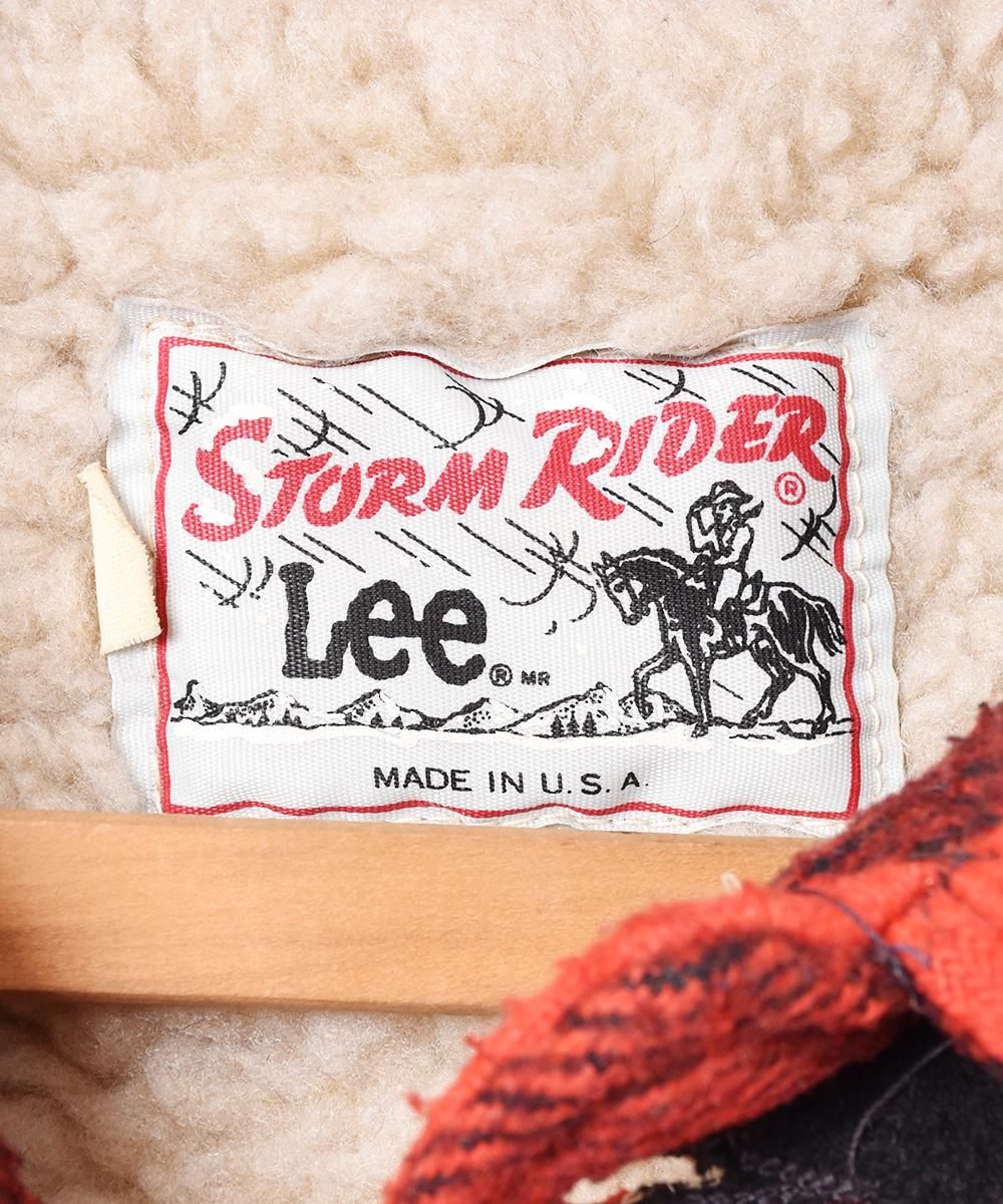 アメリカ製 LEE バッファローチェック インナーボアジャケット