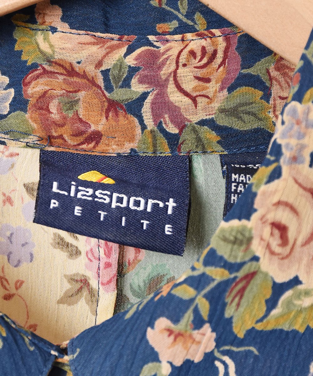 Lizsport パッチワーク 花柄 長袖シャツ - 古着のネット通販サイト