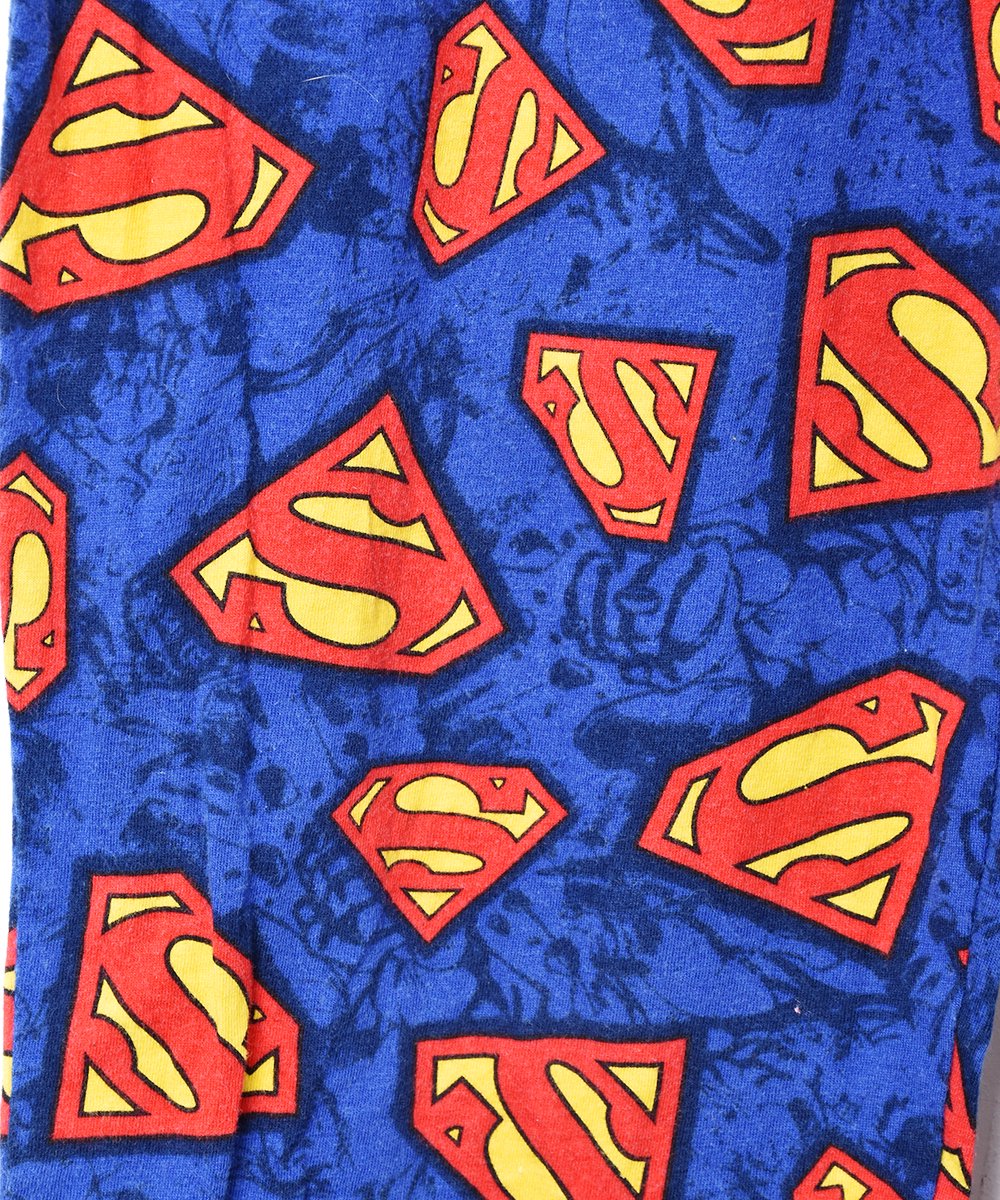 SUPERMAN 総柄 パジャマパンツ - 古着のネット通販サイト 古着屋