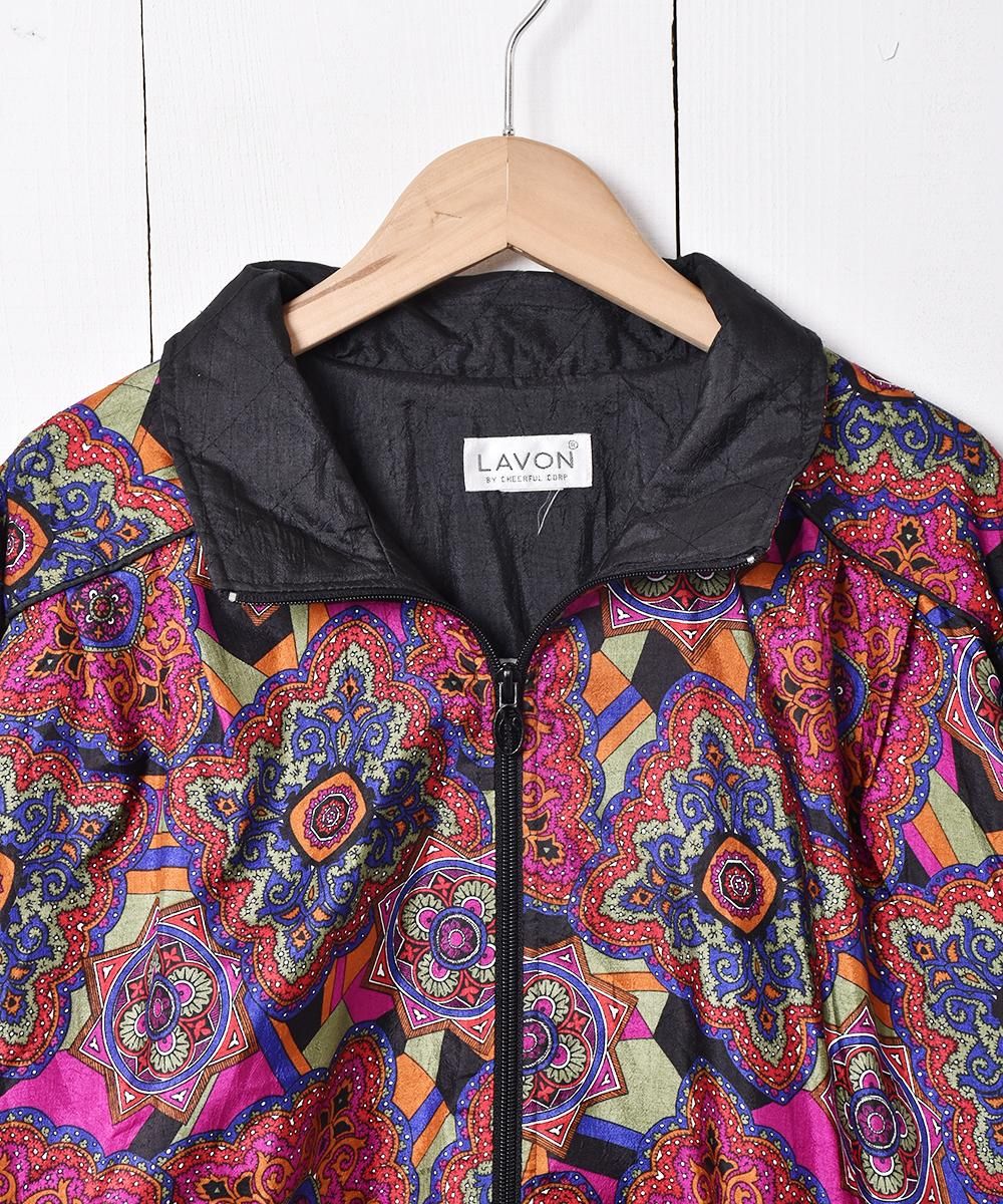 美品★supreme　jacket★ロゴ総柄 ナイロンジャケット