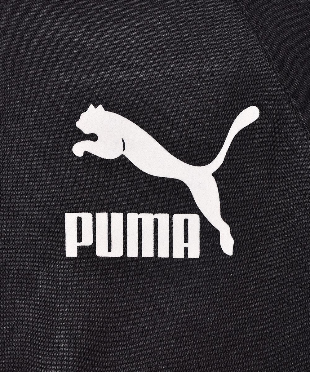 PUMA フロッキープリントトラックジャケット - 古着屋 PUMA フロッキープリントトラックジャケット - 古着屋