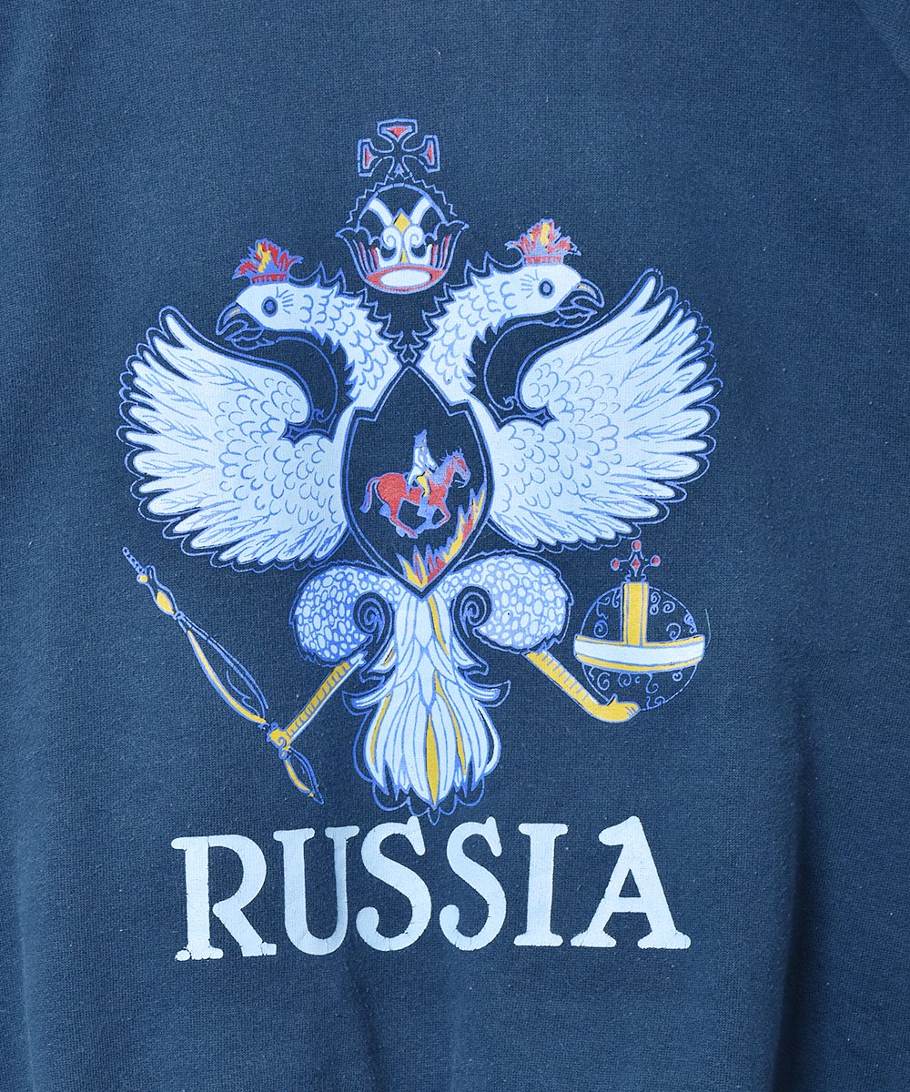 ロシア プリントスウェットシャツ - 古着のネット通販サイト 古着屋
