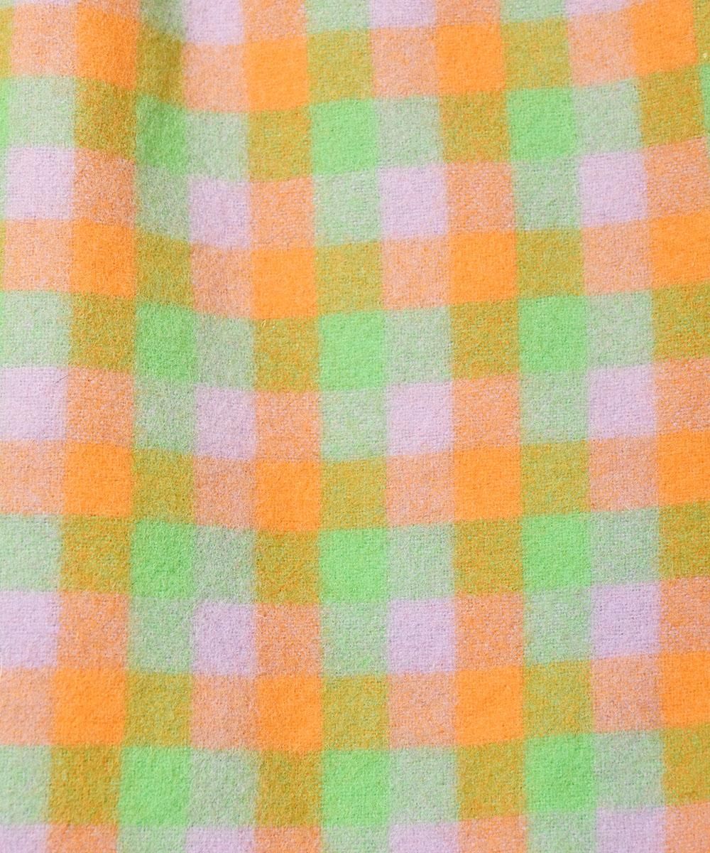 ブロックチェック ショートパンツ - 古着屋グレープフルーツ