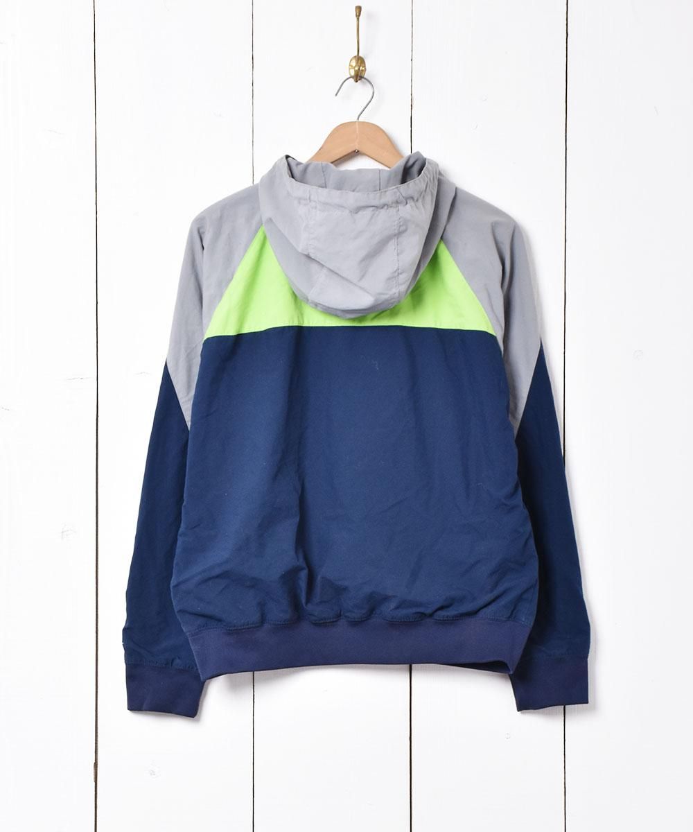 NIKE フード付き デザインウィンドブレーカー - 古着屋 NIKE フード付き デザインウィンドブレーカー - 古着屋