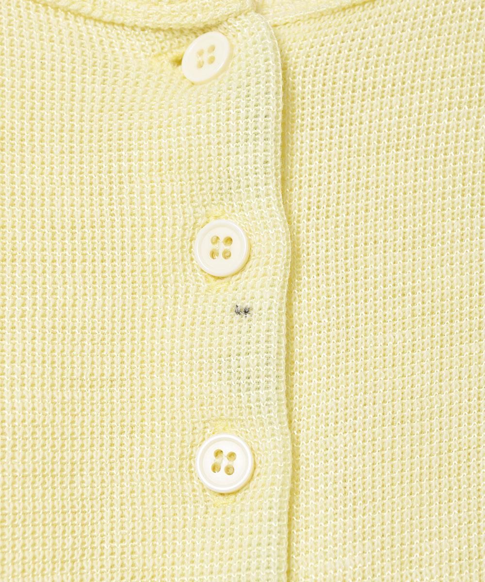 【M24】80-90s adidasヘンリーネックスウェットホワイト×イエロー M24】80-90s adidasヘンリーネックスウェットホワイト×イエロー
