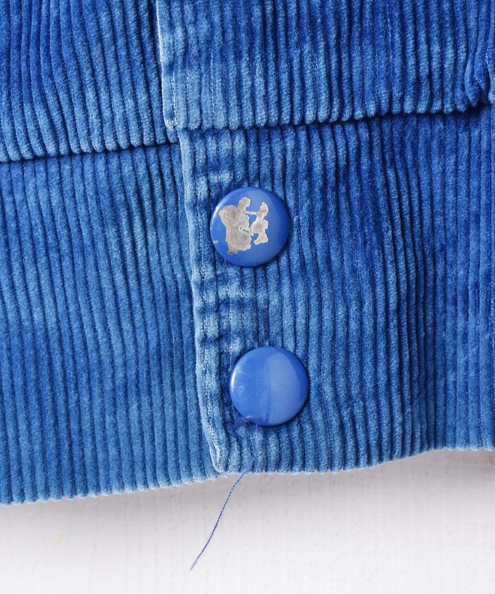 アメリカ製 刺繍 コーデュロイジャケット - 古着屋