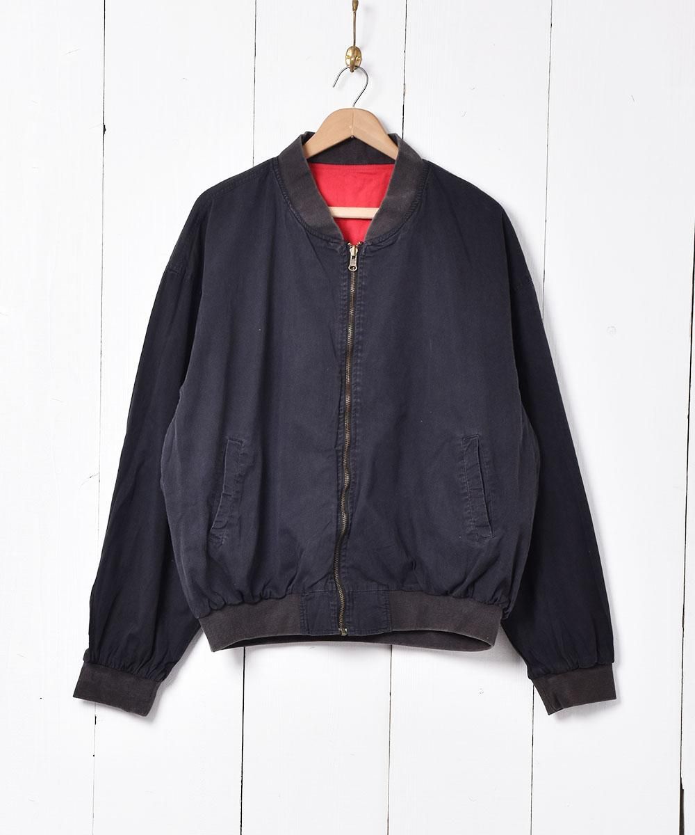 Marlboro リバーシブルブルゾン - 古着屋グレープフルーツ Marlboro リバーシブルブルゾン - 古着屋グレープフルーツ