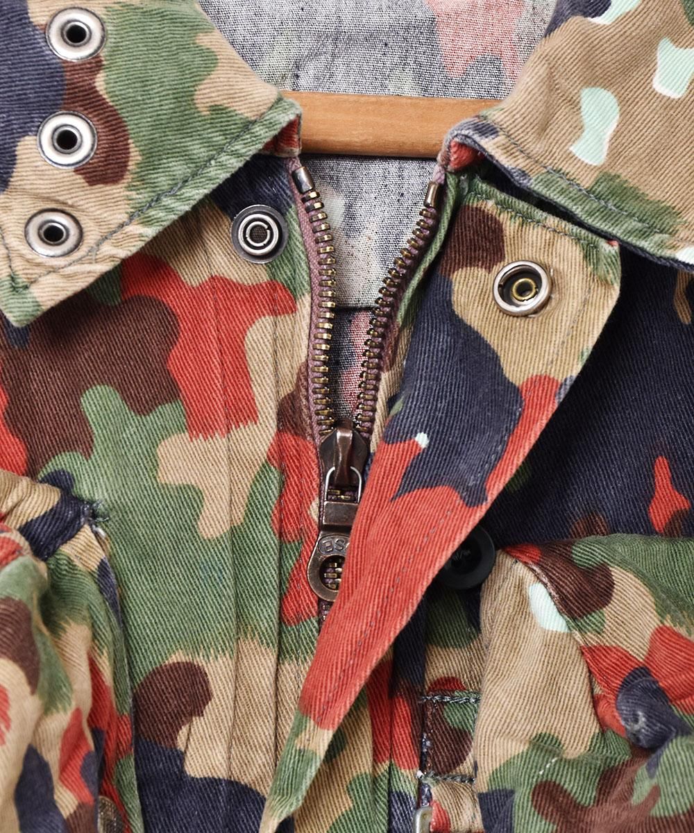 スイス軍 1973 M60 アルペンカモ マウンテンジャケット - 古着屋