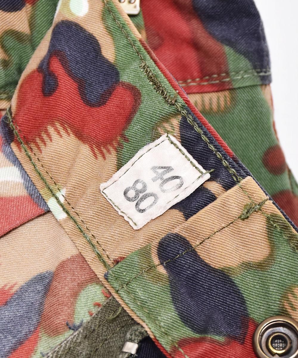 スイス軍 M-83 アルペンカモ カーゴパンツ - 古着屋 スイス軍 M-83 アルペンカモ カーゴパンツ - 古着屋
