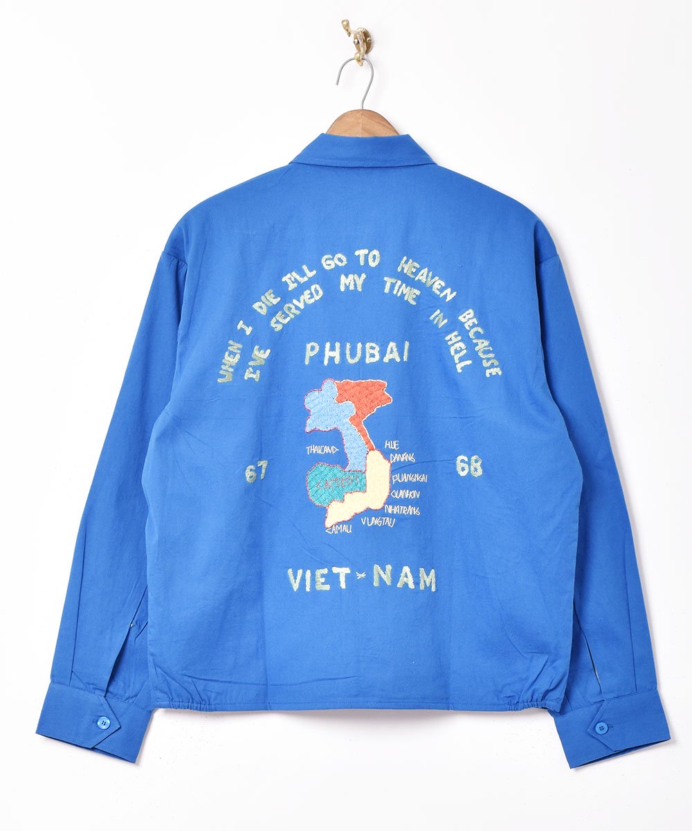 2色展開】ベトナムジャケット ブルー - 古着のネット通販サイト 古着屋